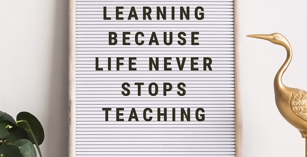 Lessons are speaking